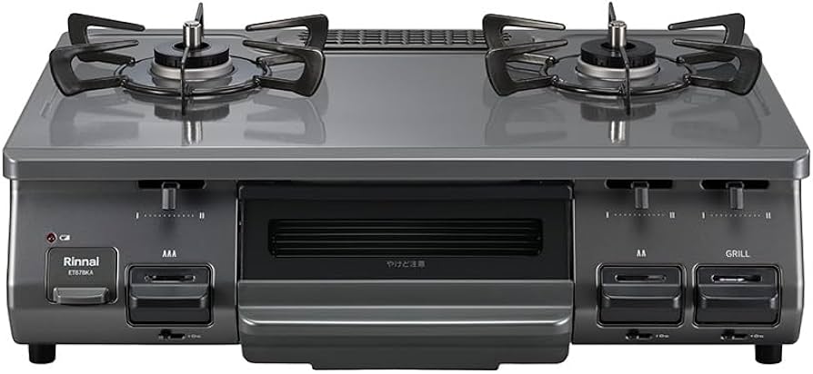 Amazon.co.jp: リンナイ グリル付ガステーブル『The Basic Gastable