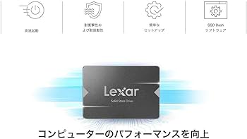 Amazon | Lexar NS100 2.5インチSATAⅢ内蔵用SSD Lexar LNS100-1TRB