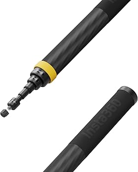 Amazon | Insta360 超長い自撮り棒、3mカーボンファイバー製