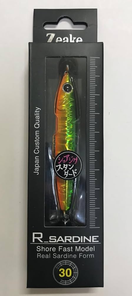 Amazon.co.jp: ジーク Rサーディン 30g #ゴールドグリーンOB