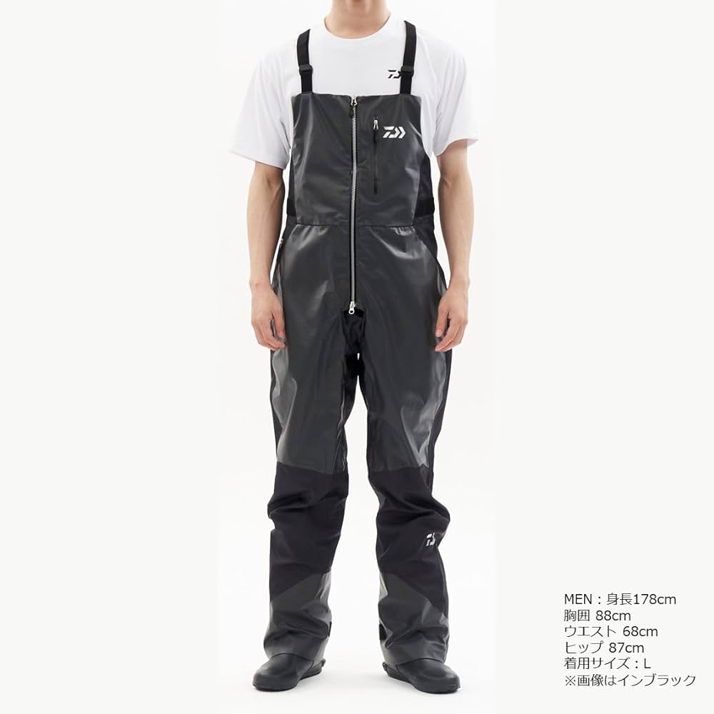 Amazon.co.jp: ダイワ(DAIWA) レインパンツ DR-2623P インブラック 2XL