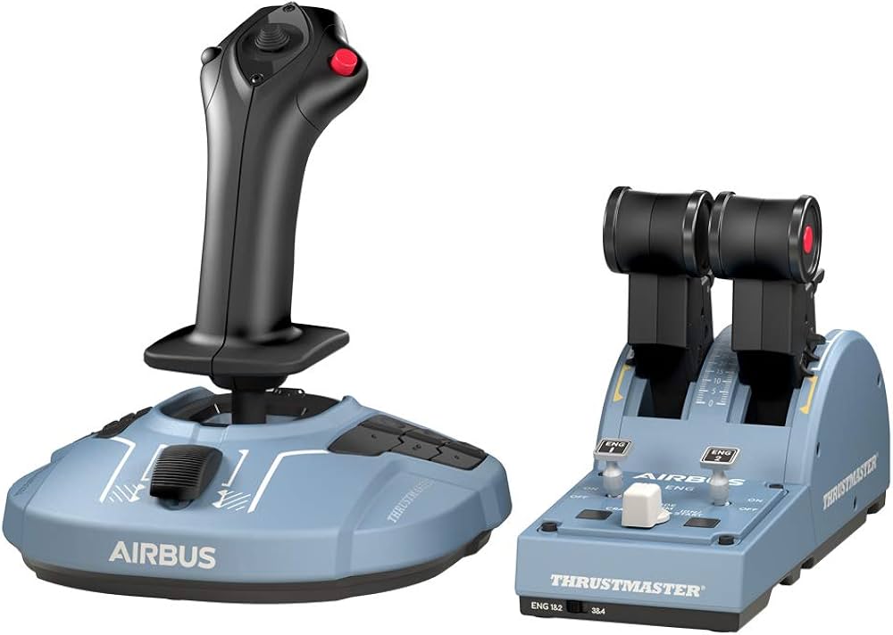 Amazon.com: Thrustmaster TCA Officer Pack Airbus Edition for