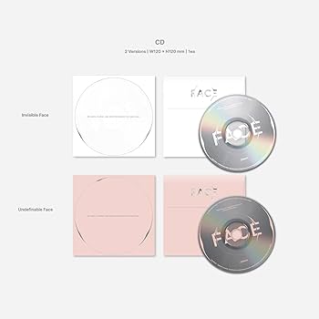 Amazon.com: JIMIN OF BTS - [FACE] (Undefinable Face Ver.) Photo
