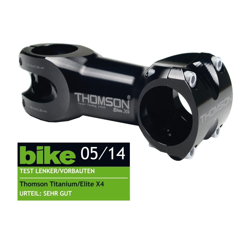 Amazon | THOMSON(トムソン) MTB STEM X4 31.8 70mm 10°BLACK SME169BK