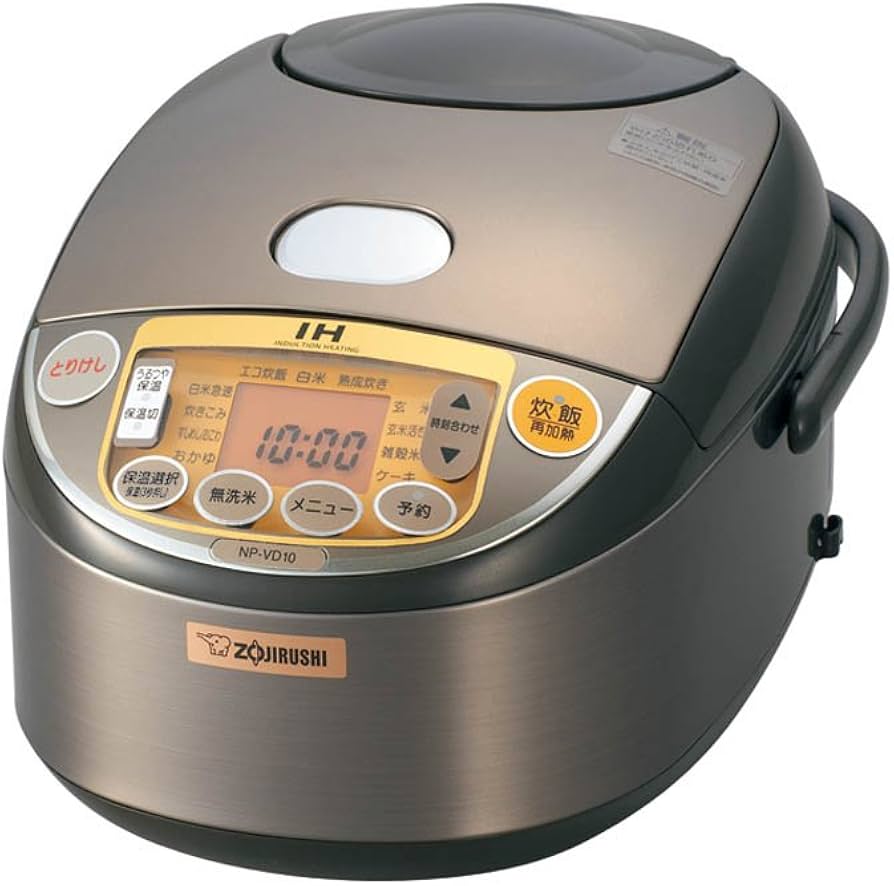 Amazon | 象印 炊飯器 IH式 5.5合ブラウン NP-VD10-TA | 象印