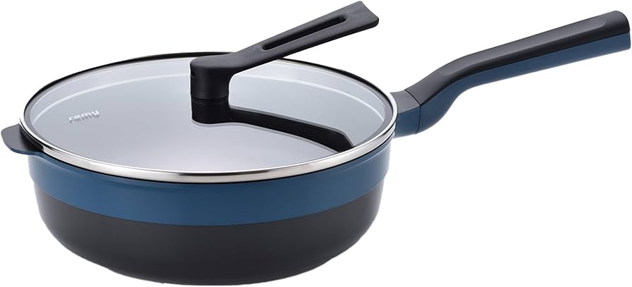 Amazon | レミパンプラス（24cm／ネイビー） RHF-303 | remy | フライパン