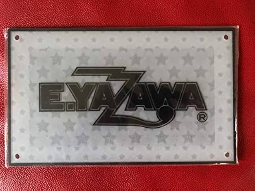 Amazon.co.jp: 矢沢永吉 E.YAZAWA ロゴ 3D 卓上 パネルプレート
