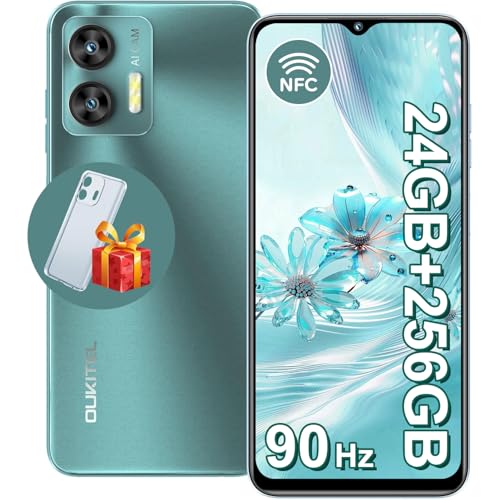 Amazon | OUKITEL C36 SIMフリースマートフォン 本体 Android 14 24GB