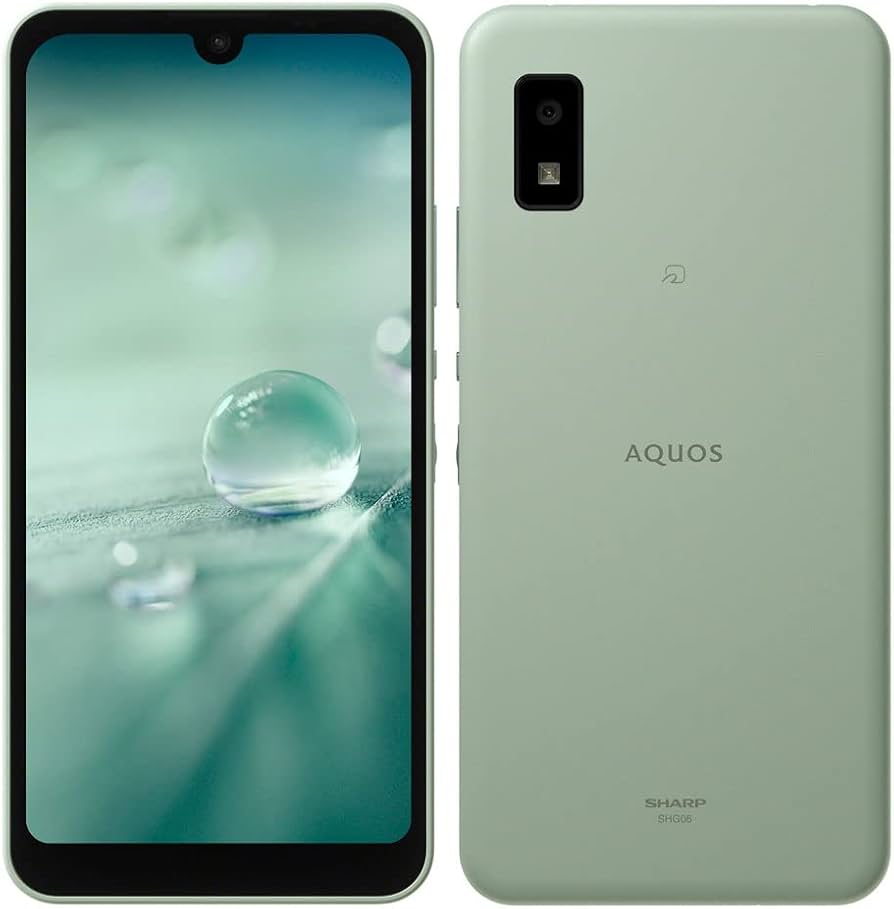 Amazon | SIMフリー au AQUOS wish SHG06 [オリーブグリーン