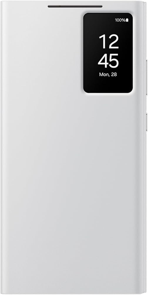 Amazon.co.jp: Galaxy S24 Ultra Smart View Wallet Case|ホワイト