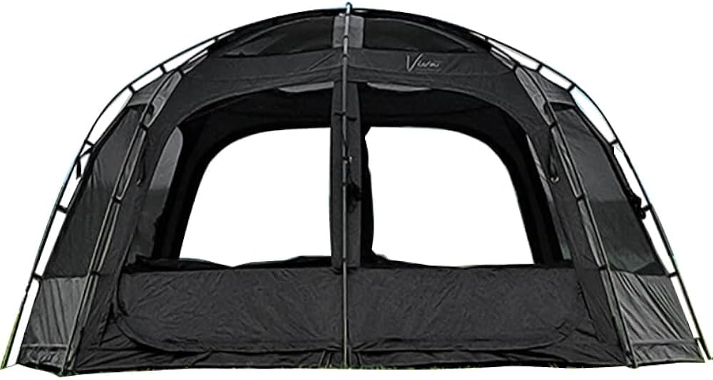 Amazon.co.jp: KZM OUTDOOR ビバドームシェルタープライム ブラック
