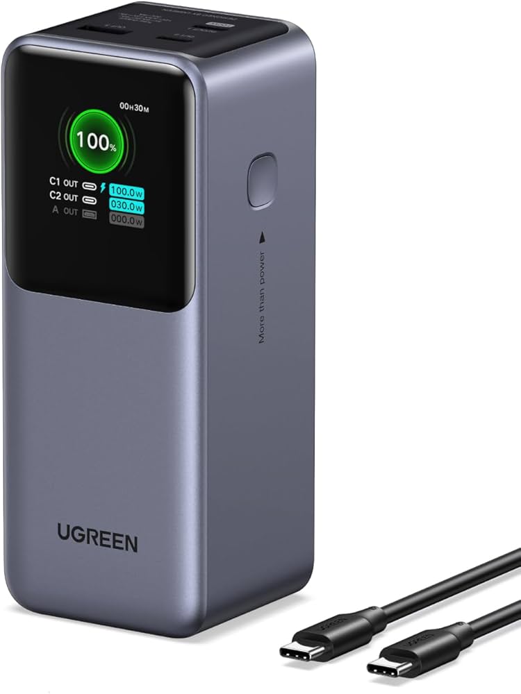 Amazon.com: UGREEN Nexode Power Bank 20000mAh 130W Portable