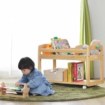 Amazon.co.jp: 大和屋 ブォーノ3 キッズブックワゴン ワゴン buono3