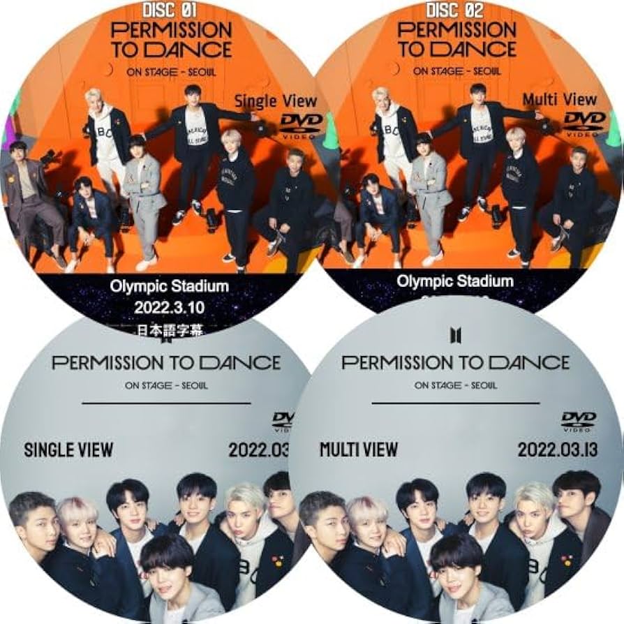 Amazon.co.jp: バンタン DVD Permission to Dance on Stage - Seoul 3