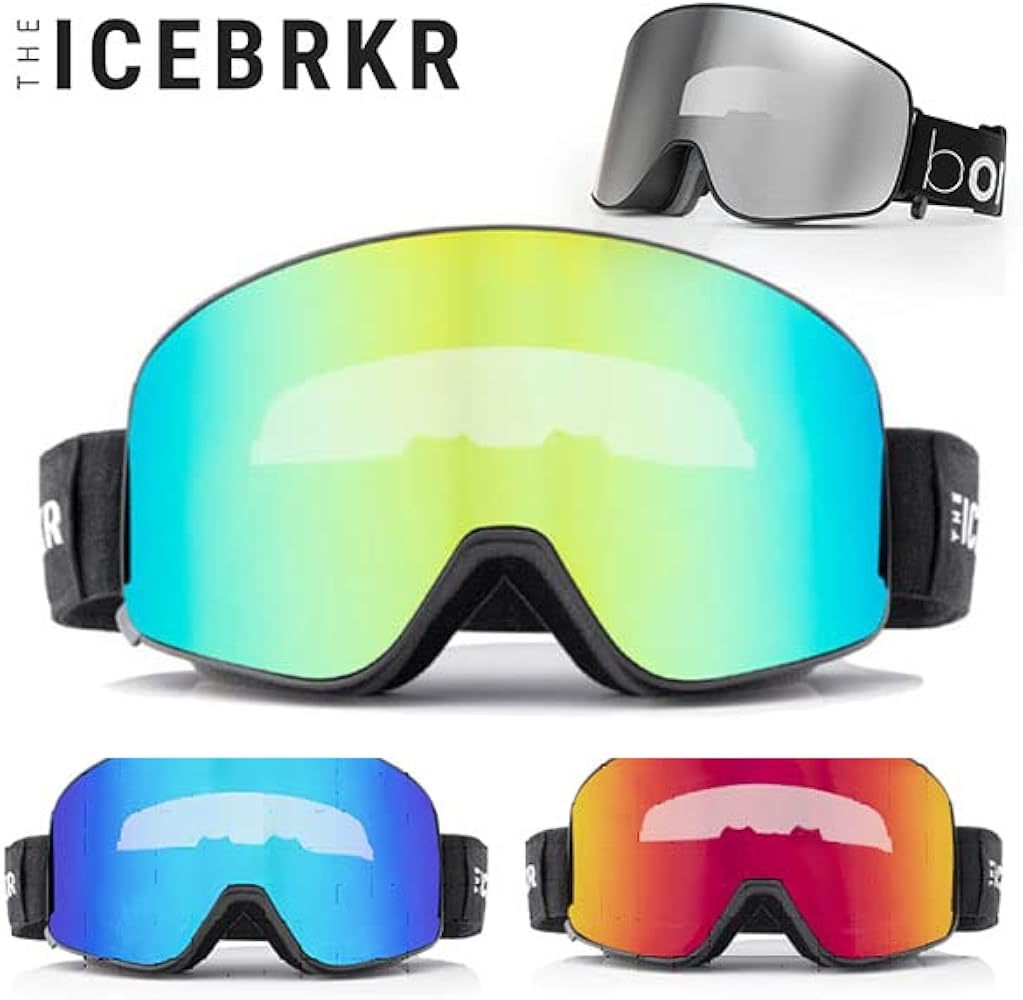 Amazon.co.jp: ICEBRKR アイスブレーカー スノーゴーグル 骨伝導