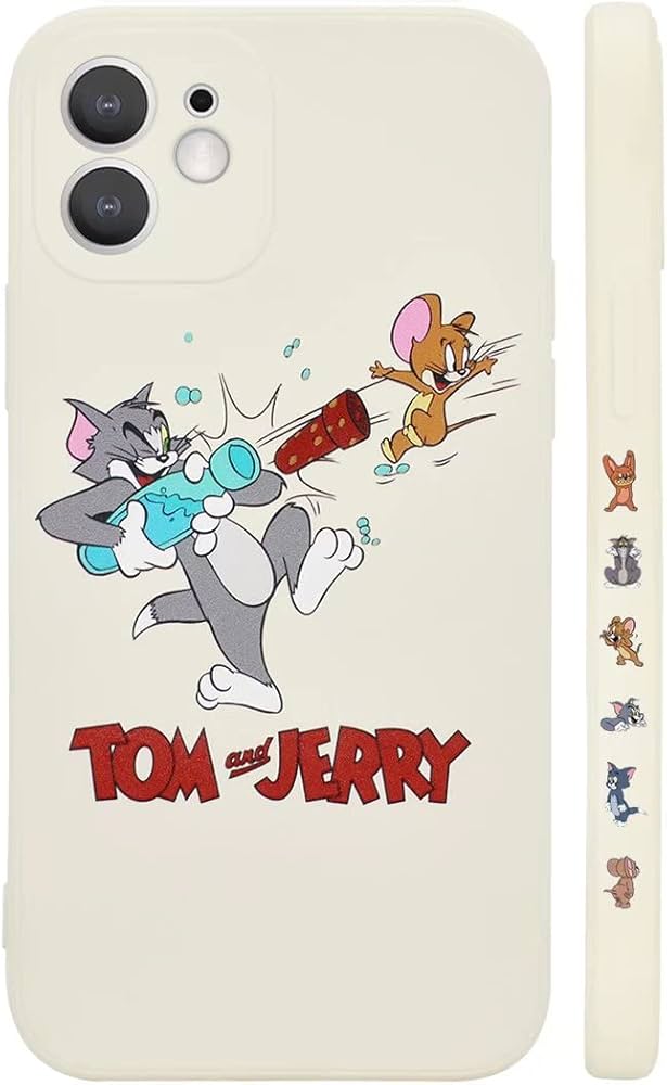 Amazon.co.jp: トムとジェリー iPhone SE 第2世代 第3世代 用 ケース