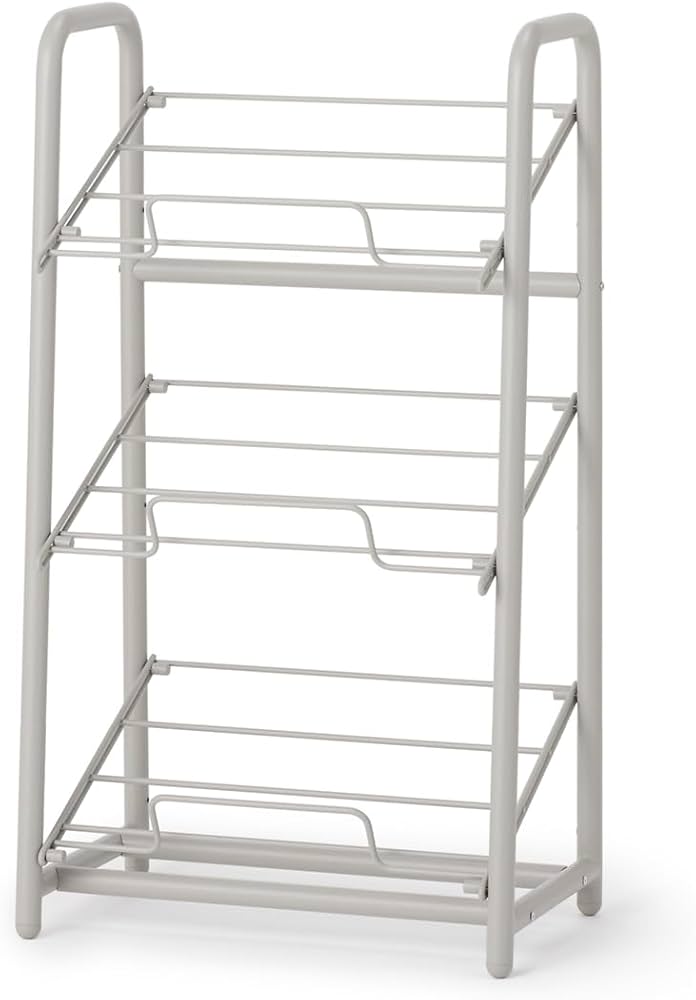 Amazon｜無印良品 スチールパイプ収納ラック ウォームグレー 幅45×奥行