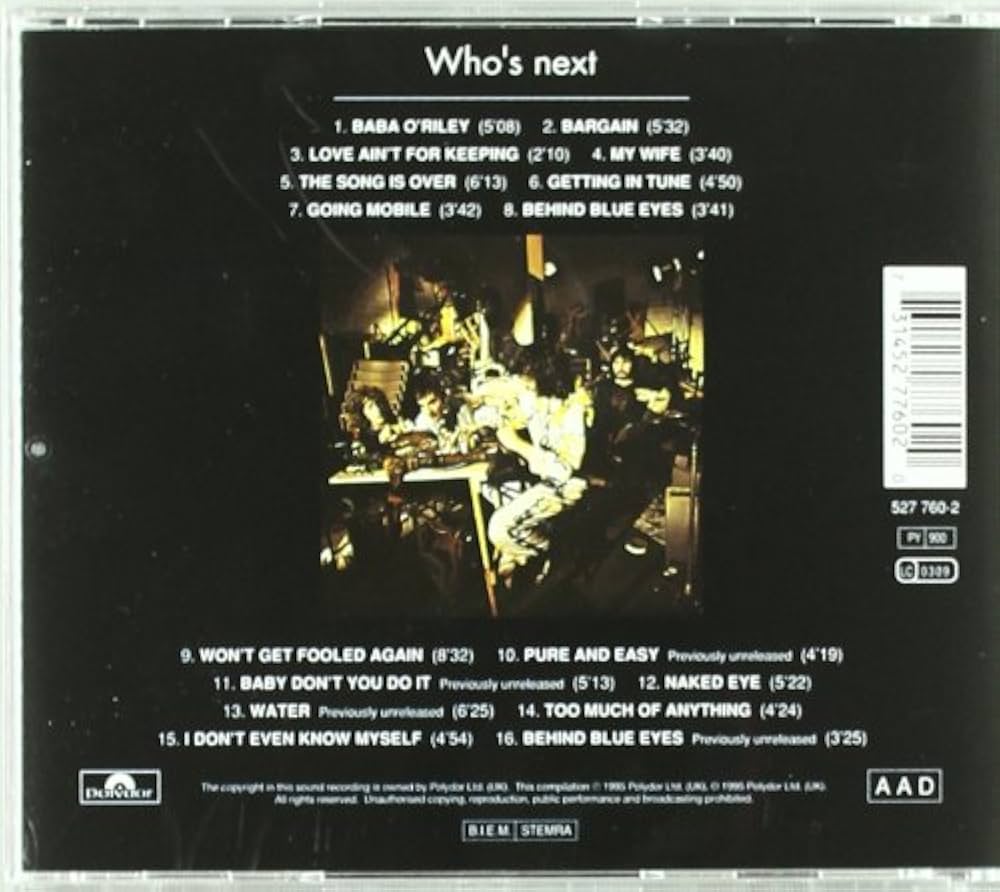 Amazon.co.jp: WHO'S NEXT: ミュージック
