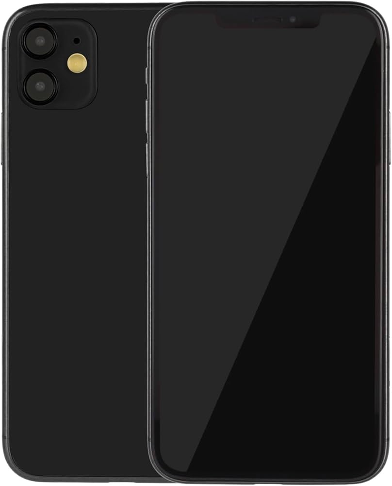 Amazon.co.jp: 展示用模型 iPhone 11 ブラック (黒画面) モックアップ