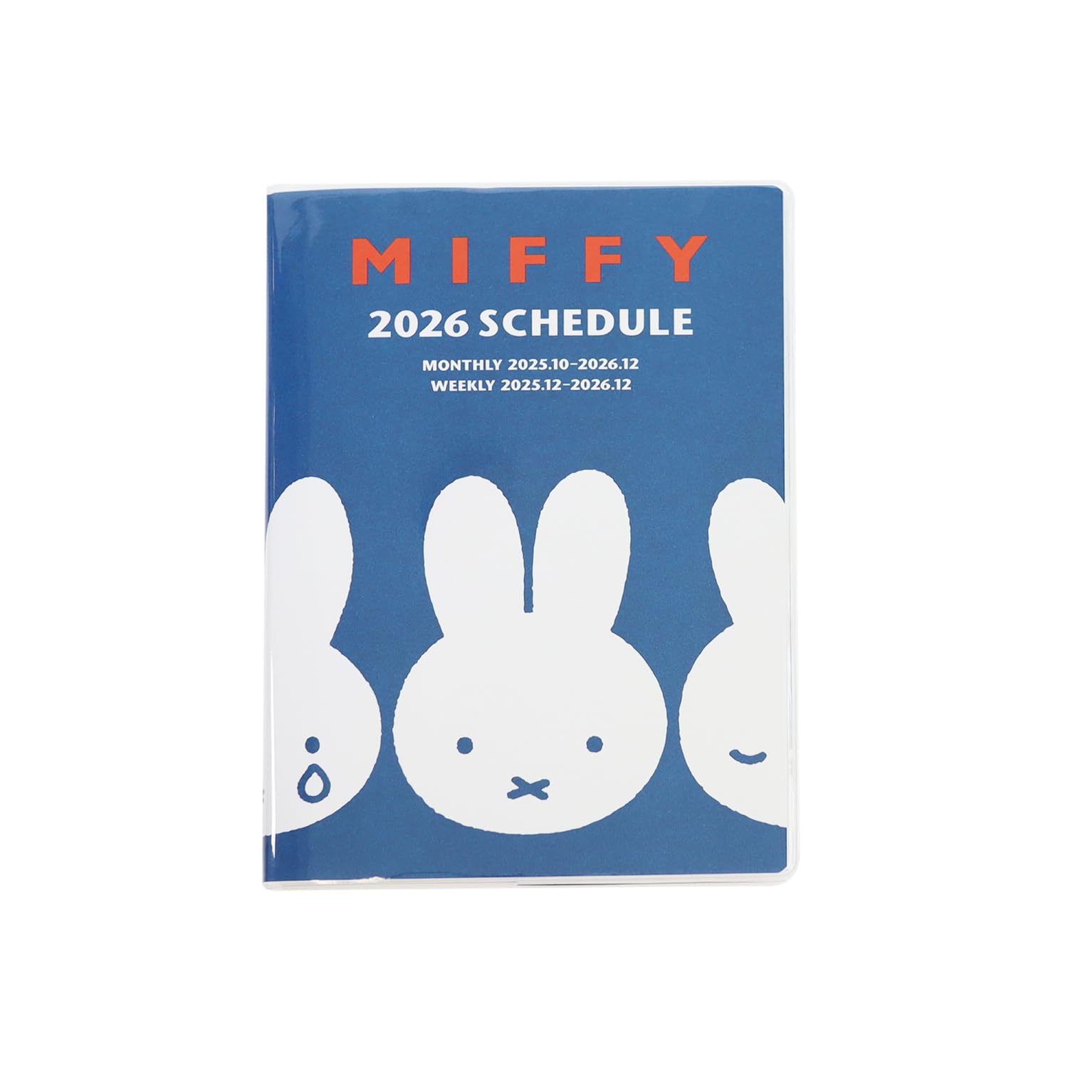 Amazon.co.jp: スクエア ミッフィー 手帳 2026年 B6 ウィークリー