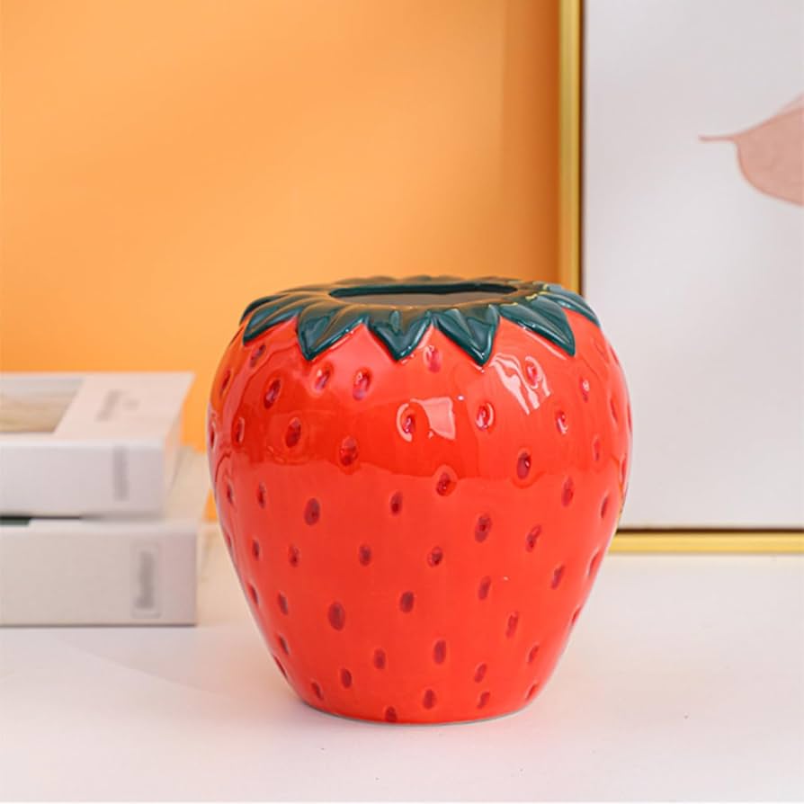 Amazon.co.jp: プランター セラミック いちごの型 植木鉢 アンティーク