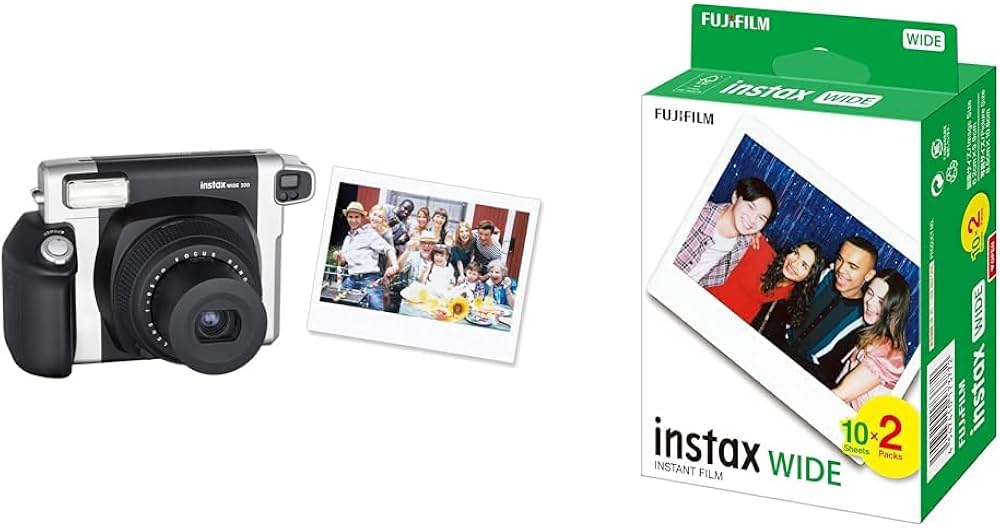 Amazon | 【セット買い】FUJIFILM インスタントカメラ チェキWIDE