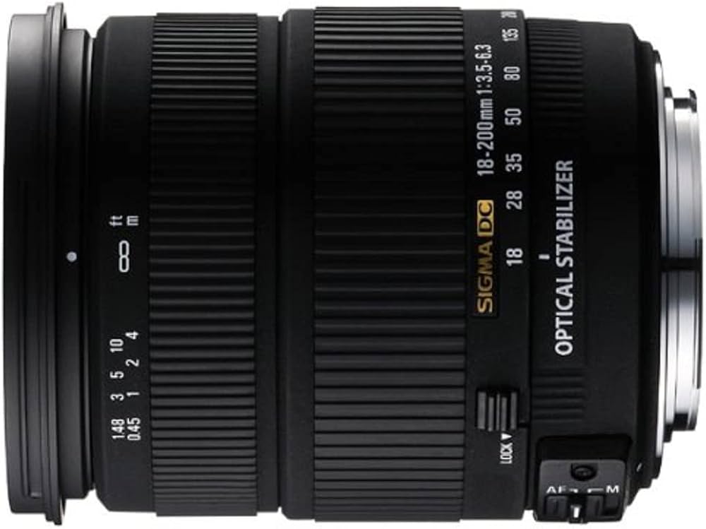 Amazon.co.jp: シグマ 18-200mm F3.5-6.3 DC OS シグマ用 : 家電＆カメラ