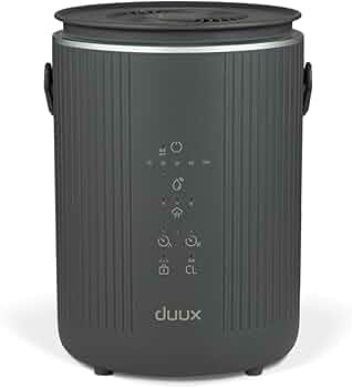 Amazon.co.jp: 加湿器 大容量 duux Dawn スチーム式 (グレー) 加湿機