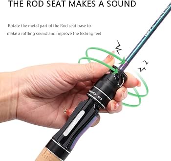 Amazon | Mavllose FUJI 釣り竿 ソリッドULチップ付き ルアー 0.6-8g