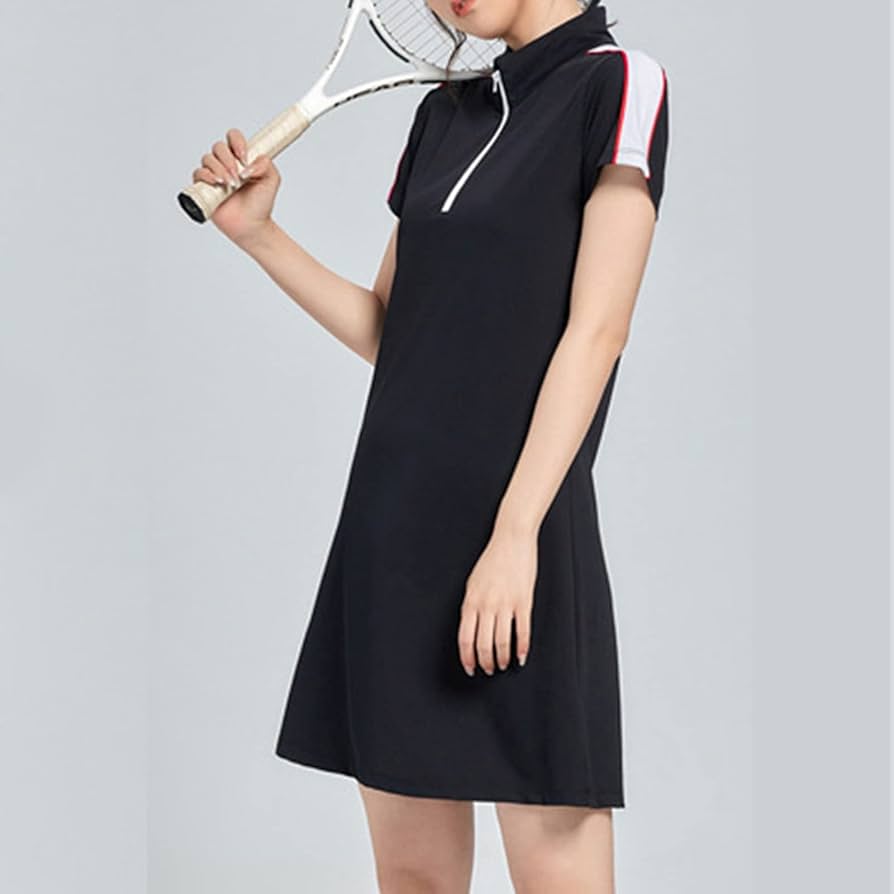 Amazon.co.jp: テニスワンピース テニス バドミントン ウェア ドレス