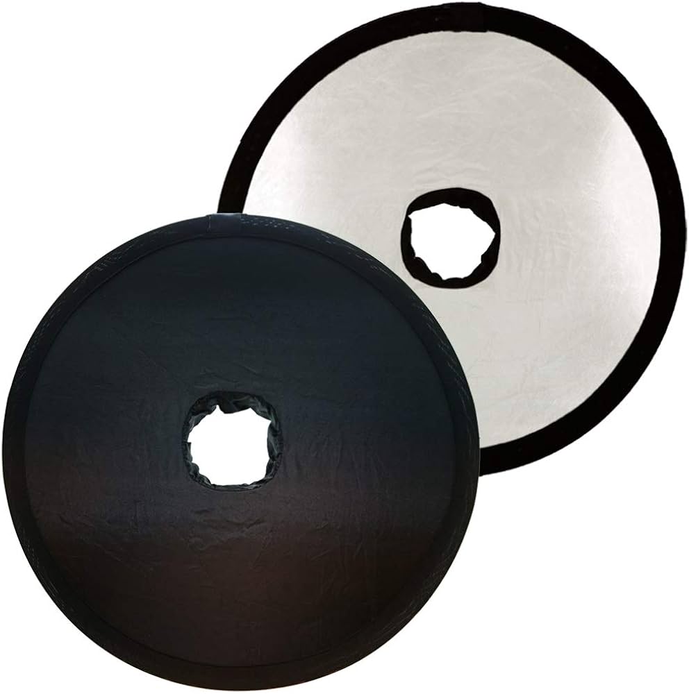 Amazon | [Roke] レフ板 穴あき 折りたたみ 夜景レフ 小型タイプ 46cm