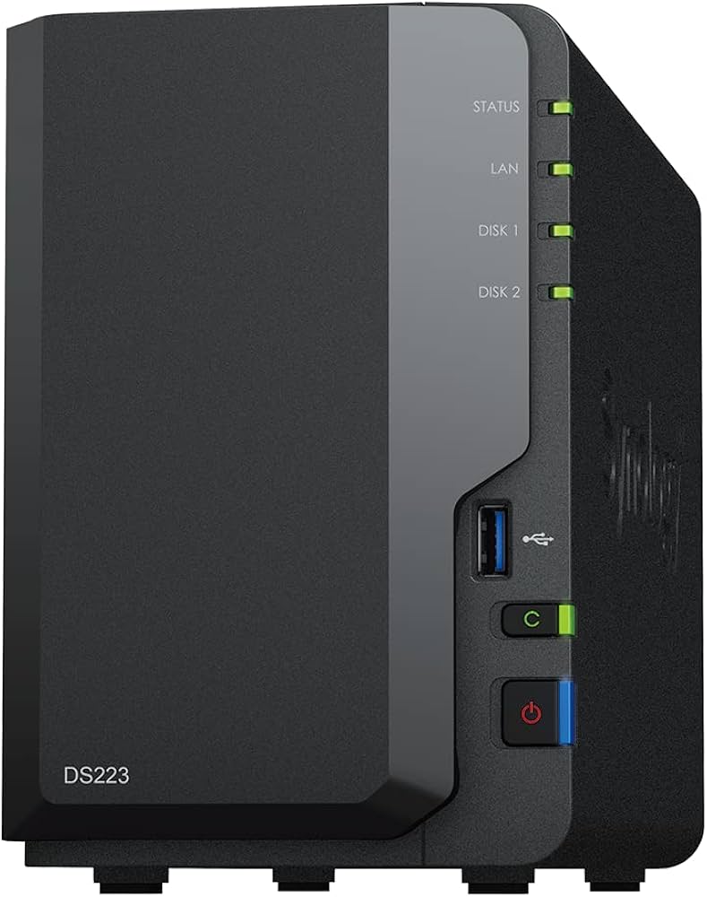 Amazon.co.jp: Synology NASキット 2ベイ DS223 クアッドコアCPU 2GB