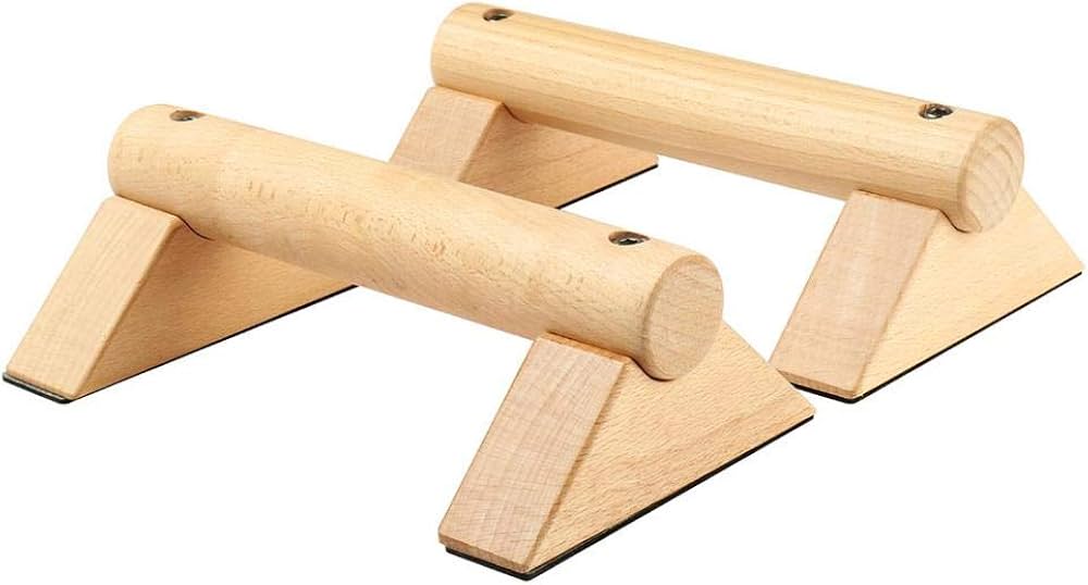Amazon | XSONGANG 倒立バー プッシュアップバー 木製 2個セット