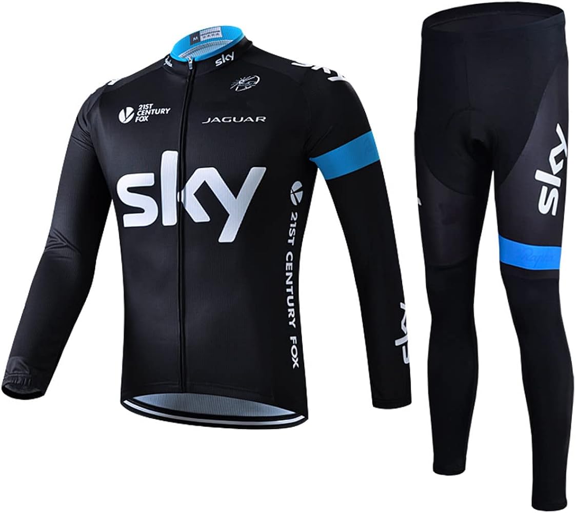 Amazon | [ARMERI] サイクルジャージ メンズ 長袖 上下セット 春