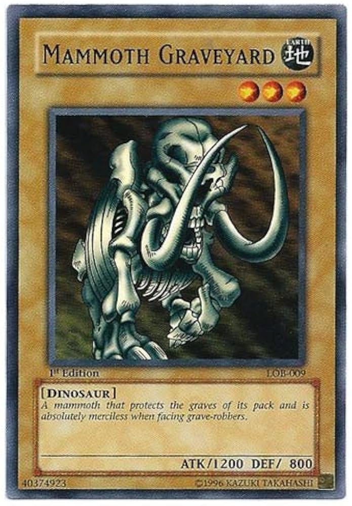 Amazon.co.jp: 遊戯王カード アジア版 Mammoth Graveyard(マンモスの