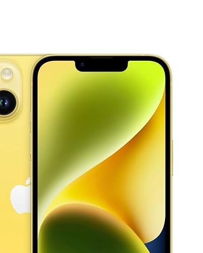Amazon.com: Apple iPhone 14, 128GB, Yellow - Unlocked (Renewed
