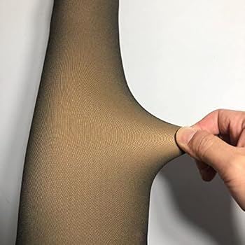 Amazon | [YOUBE] 裏起毛着圧タイツ レディース 極暖 透け感 防寒