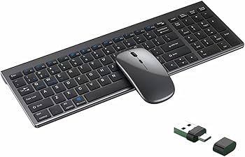 Amazon | 【マルチペアリング・4台】キーボードマウスセット Bluetooth