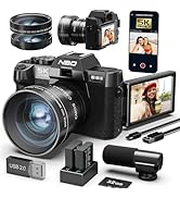 Amazon | NBD 5K 6400万画素 デジタルカメラ【Wi-Fiとアプリ制御】16倍
