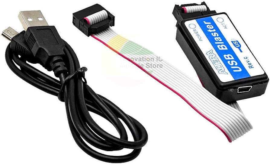 Amazon.co.jp: USB Blaster Mini USBケーブル 10ピン JTAG 接続