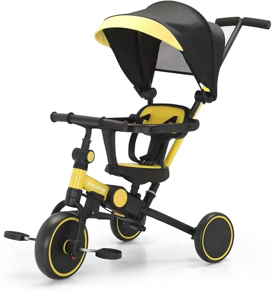 Amazon.co.jp: Bacany 子供用三輪車 7in1 三輪車 ステップ付き