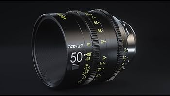 Amazon | DZOFilm Vespid Prime 50mm T2.1 シネマレンズ PLマウント用