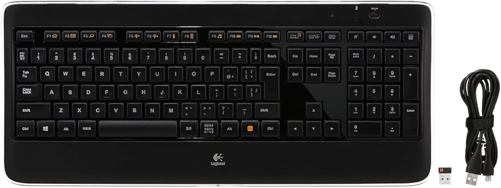 Amazon.co.jp: Logicool K800T Wireless Illuminated Keyboard : Computers