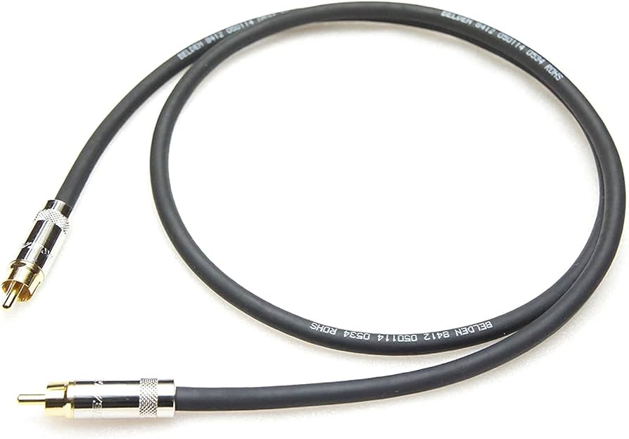 Amazon | BELDEN 8412 RCAケーブル (2m) | RCAケーブル