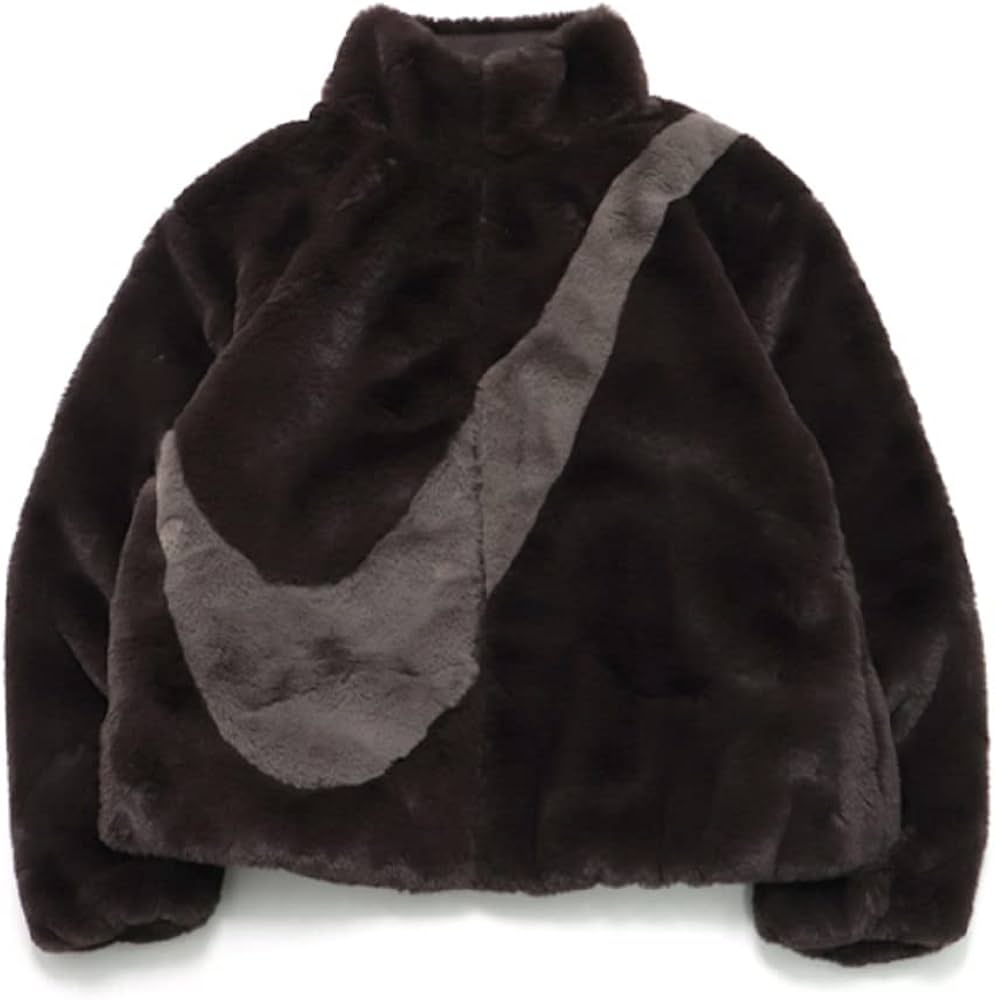 Amazon.co.jp: NIKE ナイキ NSW スウッシュ Swoosh FAUX FUR シェルパ