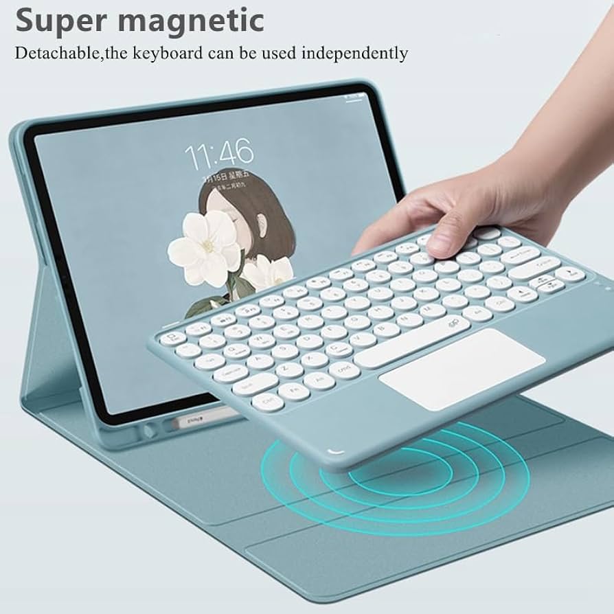 Amazon.com: QYiiD Touchpad Keyboard Case for Xiaomi Pad 6/6 Pro