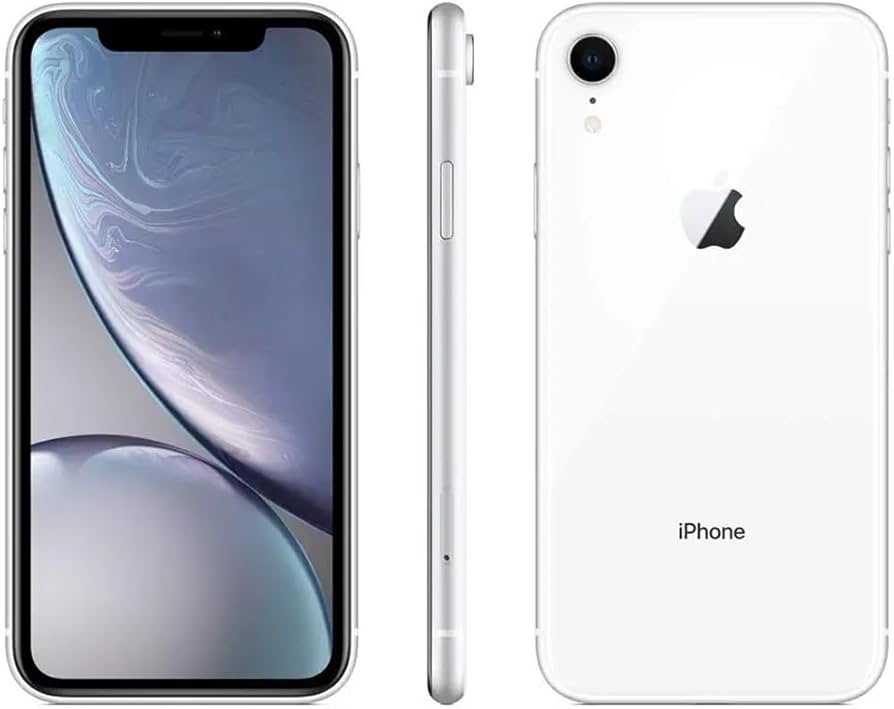 Amazon.com: Apple iPhone XR, US Version, 128GB, White - Unlocked