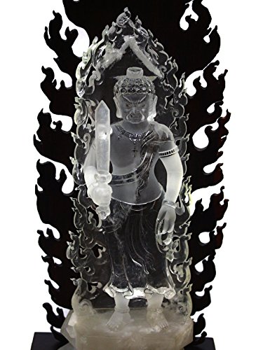 Amazon.co.jp: 【石流通センター】☆置物一点物☆【彫刻置物】不動明王