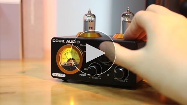 Amazon.com: Douk Audio ST-01 PRO 200W 藍牙放大器,2 通道真空管功率