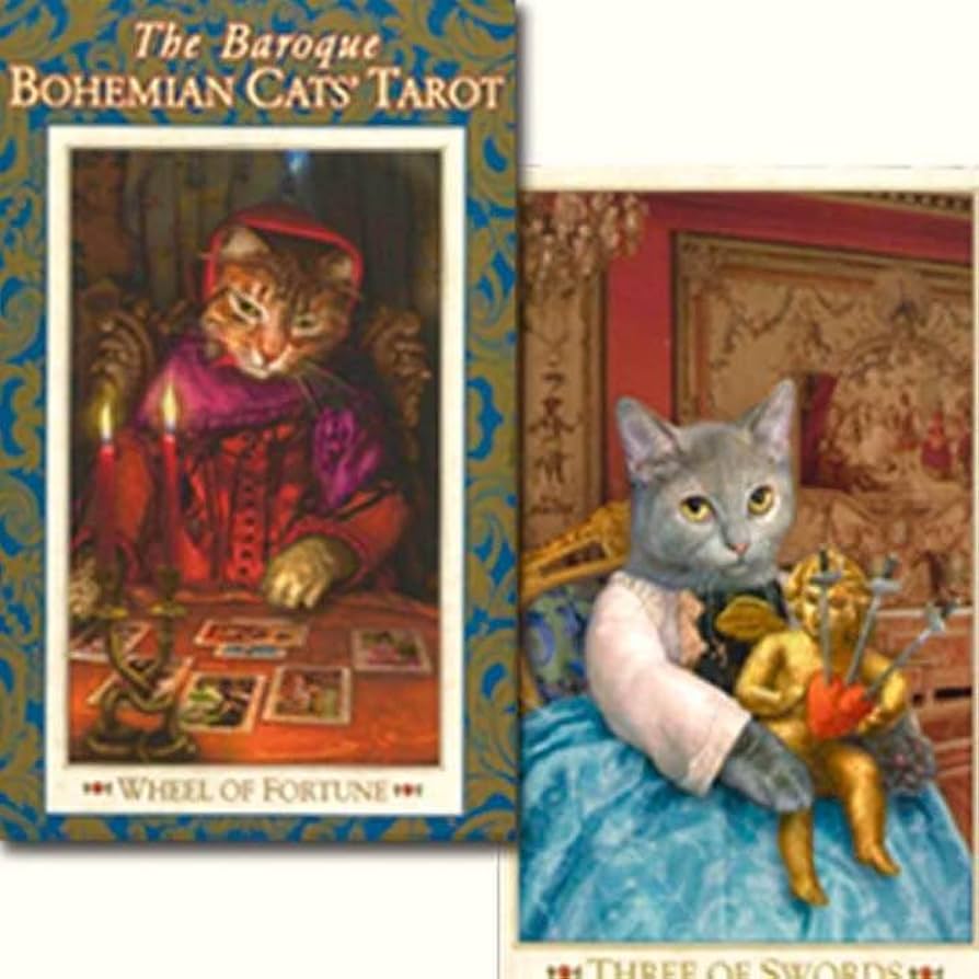 Amazon.co.jp: 1st Edition Tarot Baroque BOHEMIAN CATS'TAROT : Toys